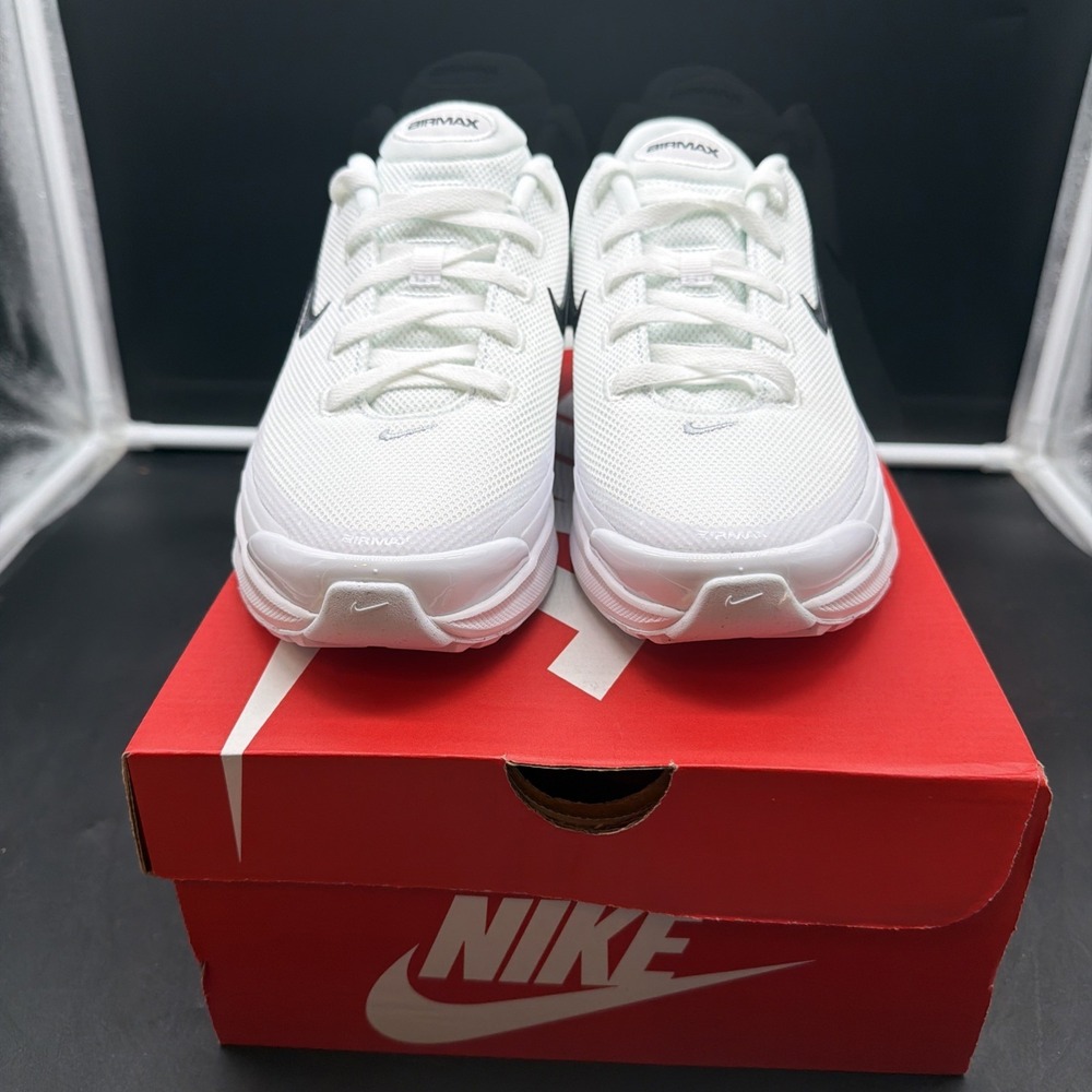 NEW Nike Air Max BIA White Black Grey Tennis SHOES Men's 8.5 Womens 109414-100 - Picture 4 of 9